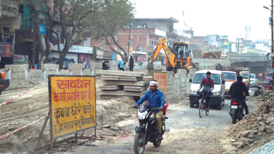 Varanasi: Delay in development work puts officials in a fix