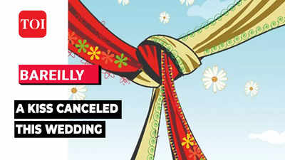 UP: Bride calls off wedding after groom surprisingly kisses her on stage in Sambhal