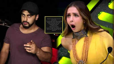 Arjun Kapoor drops a cryptic post on 'Karma' after slamming fake reports about Malaika Arora's pregnancy: 'You can't get away with screwing people...'
