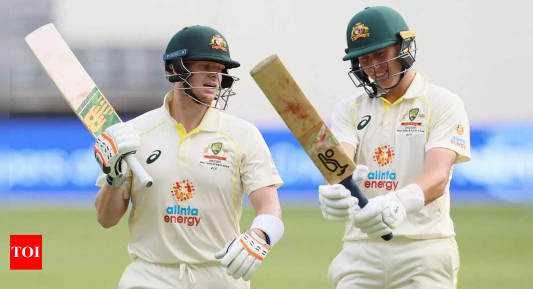 Australia vs West Indies, 1st Test: Steve Smith, Marnus Labuschagne hit double tons to put Australia in firm control | Cricket News – Times of India