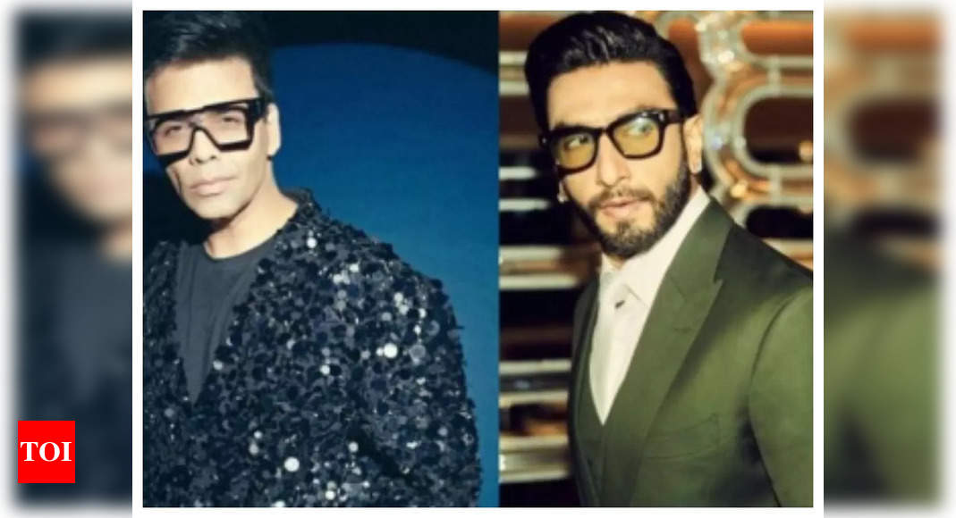 KJo says Ranveer Singh is perfect for his biopic – Times of India