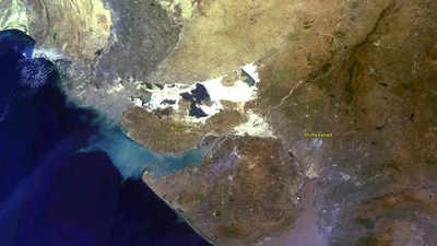 Three days after launch, Oceansat-3 sends images of Himalayan range, Kutch and Arabian Sea