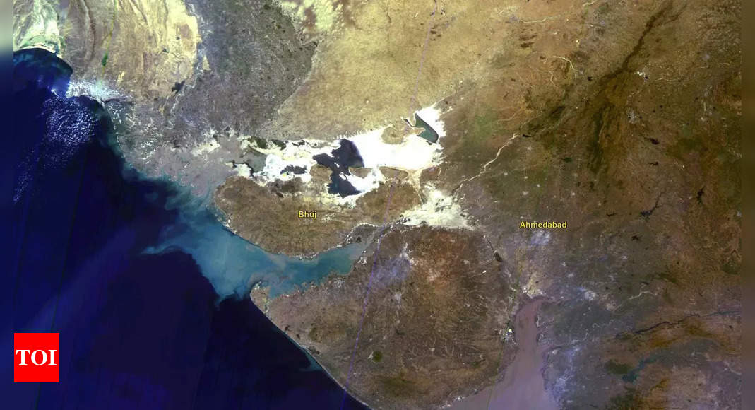 Kutch: Three days after launch, Oceansat-3 sends images of Himalayan range, Kutch and Arabian 