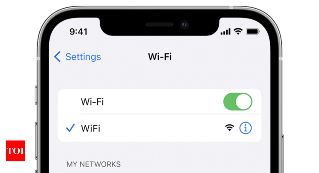 How to view saved Wi-Fi passwords from iPhone and iPad – Times of India
