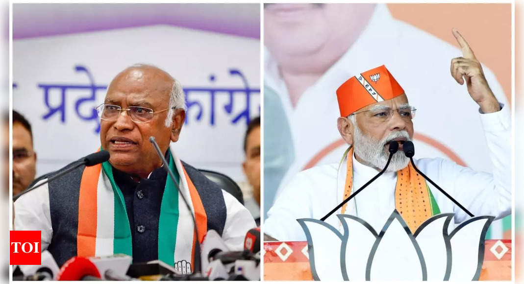 'Have Courage To Listen Too': Congress To PM Modi Over Kharge's 'Ravan ...