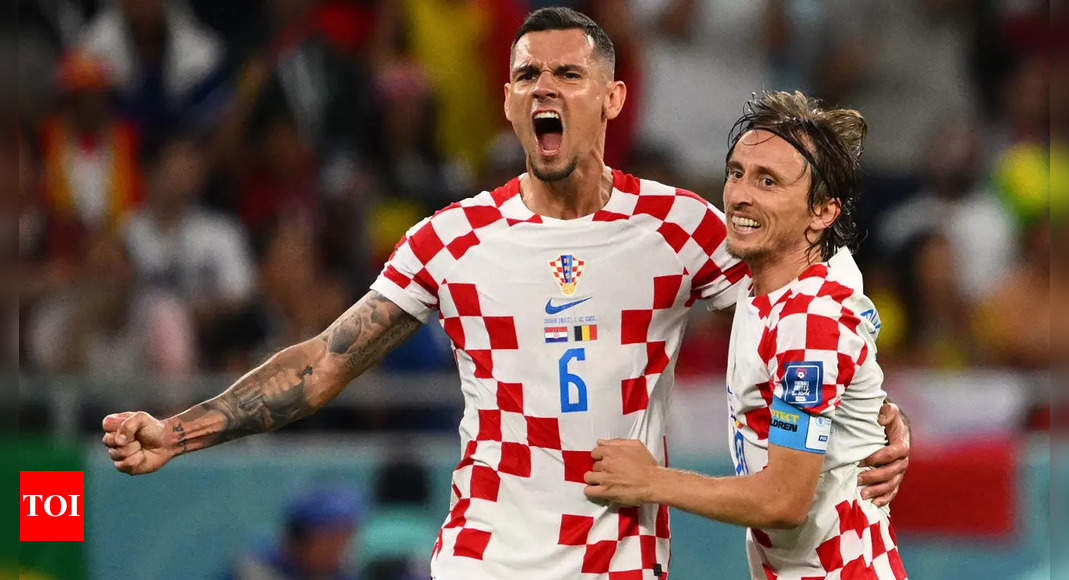 Croatia vs Belgium Highlights: Croatia enter World Cup last 16 as Belgium crash out after a goalless draw | Football News – Times of India