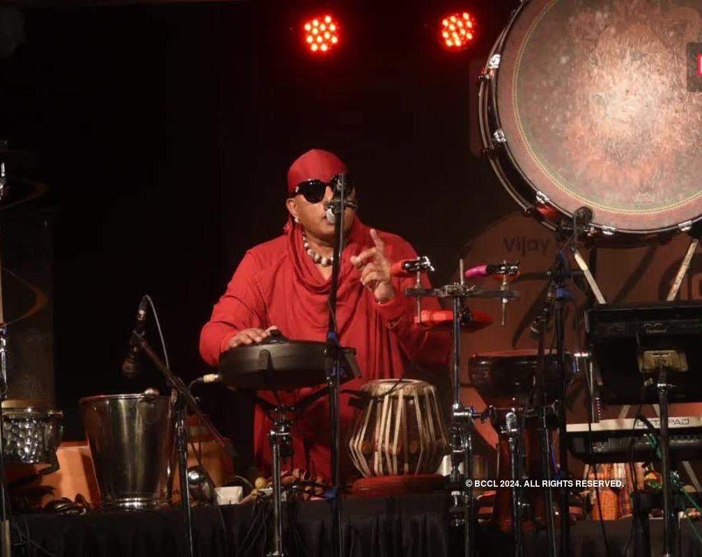 
Mesmerizing performance by Sivamani at Taal Chakra music fest
