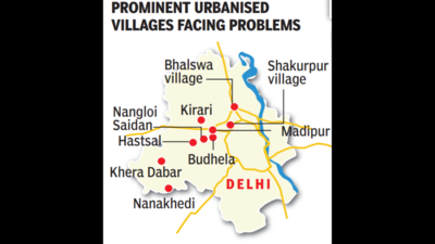 Having fallen off the Map, Delhi’s villages want to have say in municipal polls