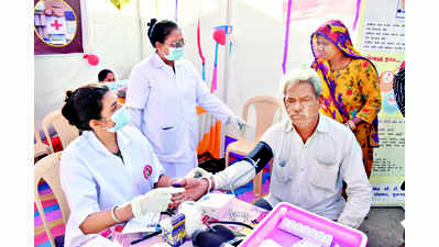 Huge ‘turnout’ for check-up at booths