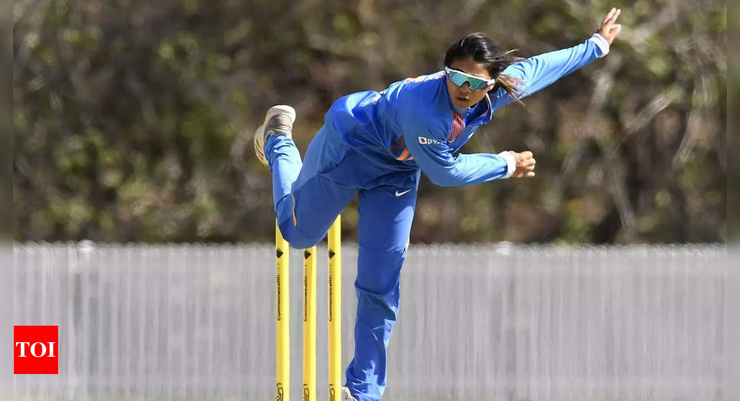Pooja Vastrakar ruled out of T20 series vs Australia, uncapped Anjali Sarvani in; Devika Vaidya makes comeback | Cricket News – Times of India