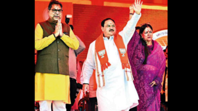 JP Nadda accuses Rajasthan CM Ashok Gehlot of renaming BJP schemes, flags off saffron yatra