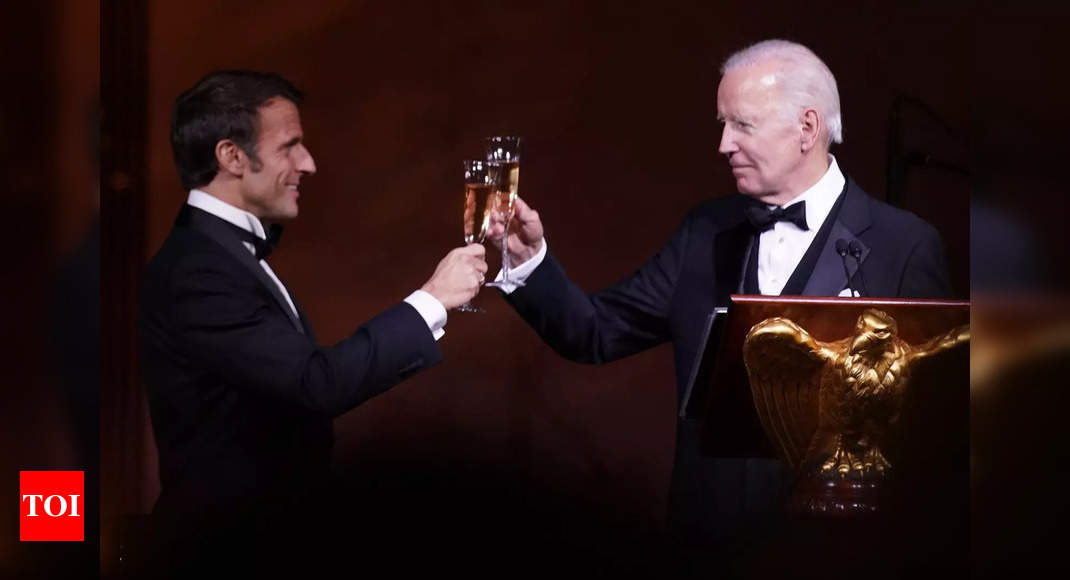 US: Bidens entertain more than 330 guests at 1st state dinner – Times of India
