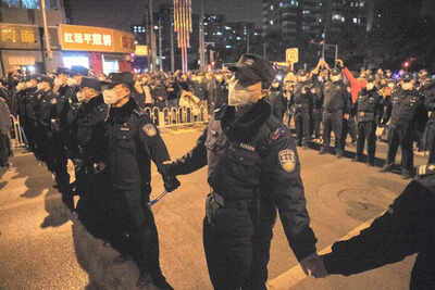 'Don't yell that': fears compete with calls for 'freedom' at China protests