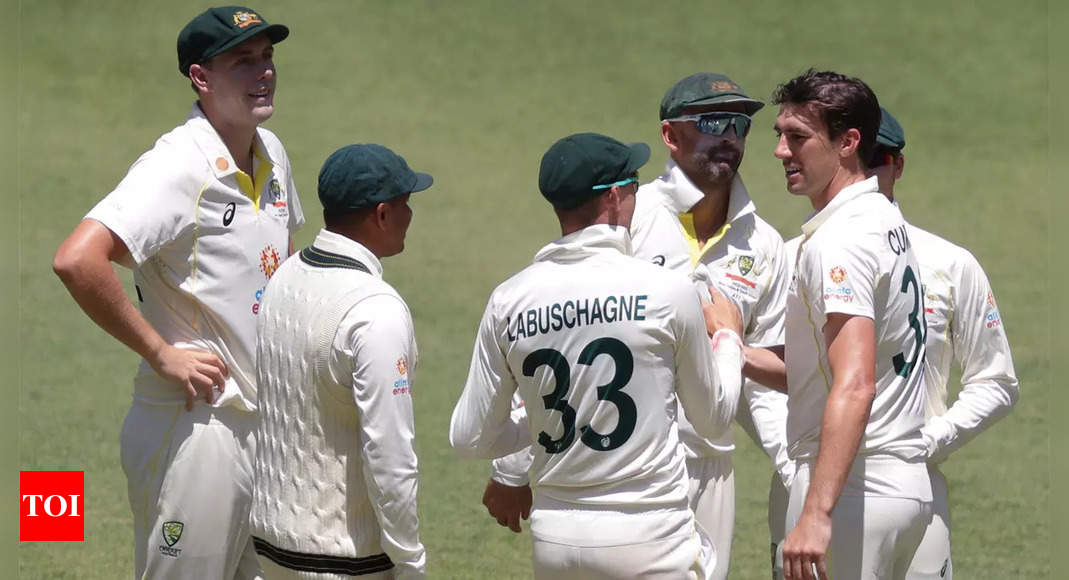 1st Test: Starc, Cummins put Australia in charge against West Indies | Cricket News – Times of India