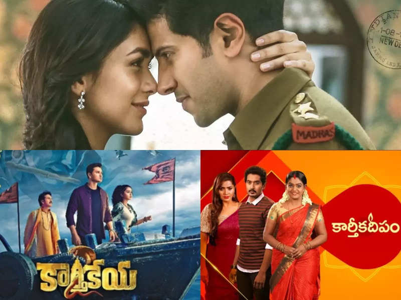 Sita Ramam's TV premiere outshines Karthikeya 2 on the TRP charts; here's a look at the top 5 Telugu TV shows