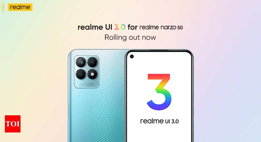 Realme rolls out Android 13 Open Beta program for Narzo 50 – Times of India