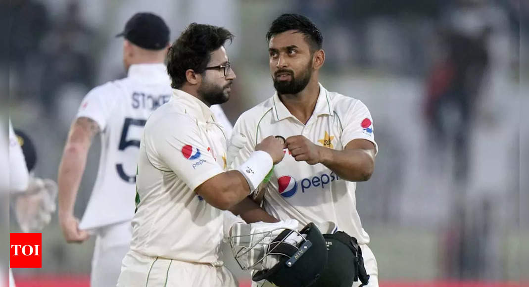 1st Test: Abdullah Shafique and Imam-ul-Haq give Pakistan solid start after England’s 657 | Cricket News – Times of India