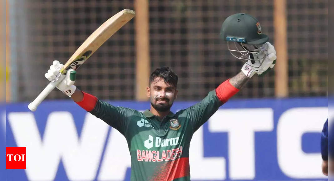 Liton Das replaces injured Tamim Iqbal as Bangladesh captain for India ODIs | Cricket News – Times of India