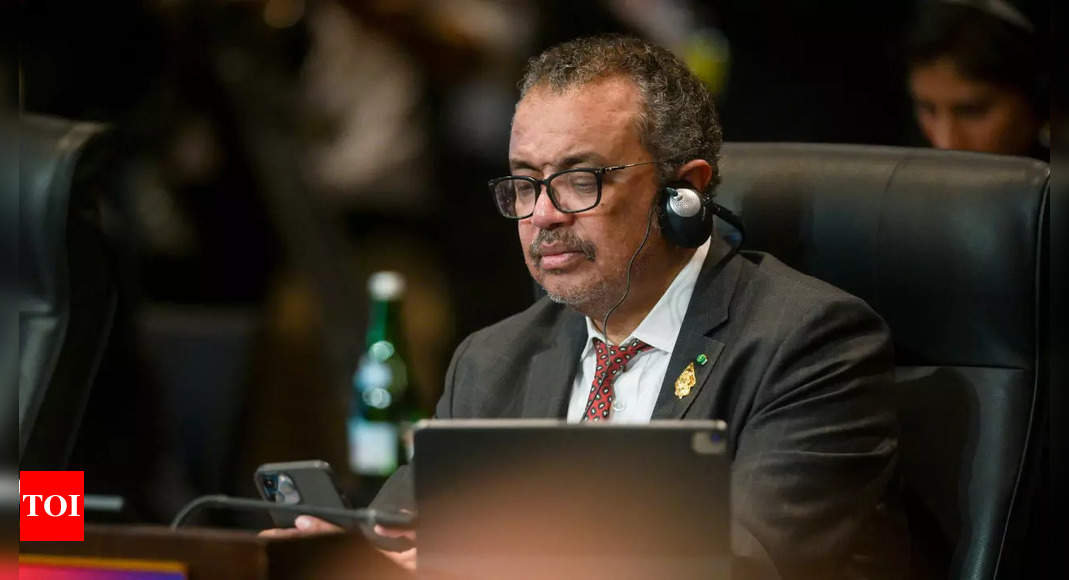 WHO’s Tedros Adhanom Ghebreyesus says new Covid variant of concern could emerge – Times of India
