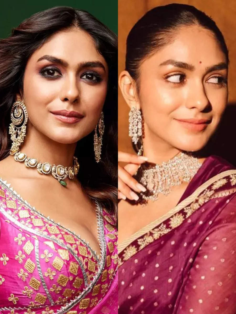 Wedding outfits inspo from Mrunal Thakur | Times of India