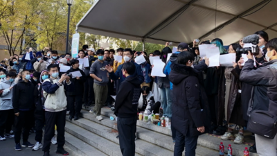 Xi said 'frustrated' students behind protests: EU officials