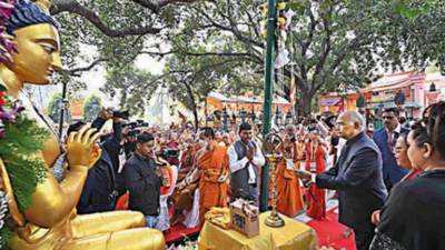 Bodhi tree a source of nourishment for humanity: Former president of India Ramnath Kovind