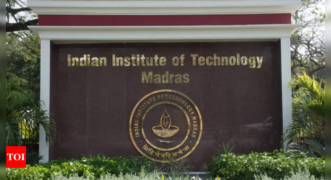 IIT Madras placement 2022: 25 students get package of more than 1 crore on first day – Times of India