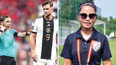 Kolkata women referees soak in 'her-story' moment as Stephanie Frappart runs with the boys in Qatar