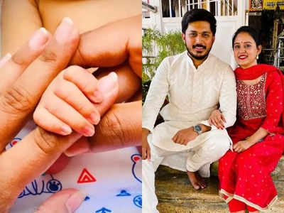 Actor Arav Surya and wife Vaishnavi blessed with a baby boy