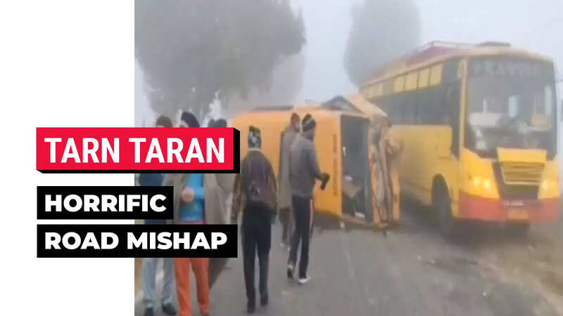 School bus collides with truck in Punjab's Tarn Taran; two students ...