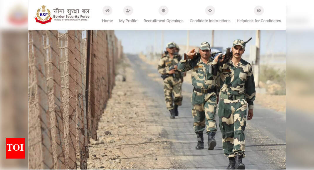 BSF Admit Card 2022 released for Head Constable exam on rectt.bsf.gov.in, download here Times
