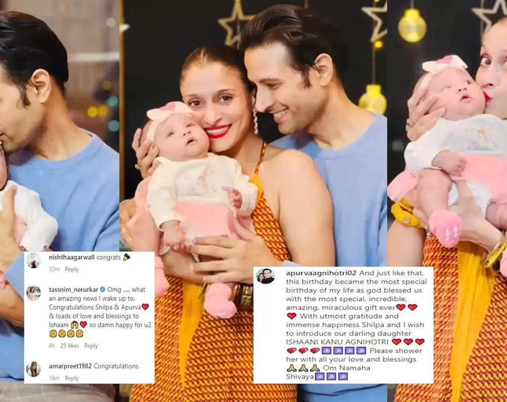 
'Pardes' actor Apurva Agnihotri and wife Shilpa Saklani blessed with a baby girl after 18 years of marriage
