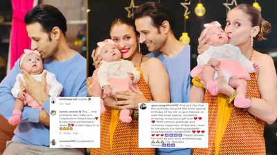 'Pardes' actor Apurva Agnihotri and wife Shilpa Saklani blessed with a baby girl after 18 years of marriage