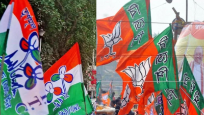BJP, TMC workers clash as senior leaders hold rival rallies in West Bengal