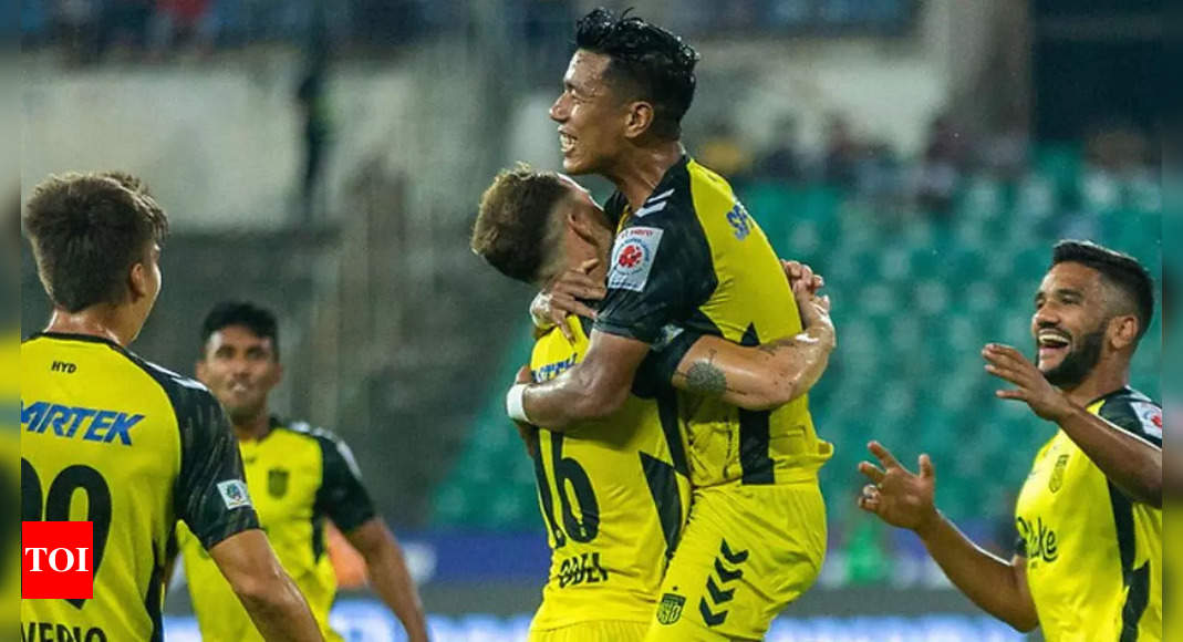 Indian Super League: Hyderabad FC surge to second spot after clinical win against Chennaiyin FC | Football News – Times of India