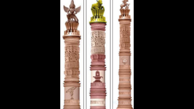Varanasi: Renovated Pawan Path in Kashi to have 100 grand pillars soon