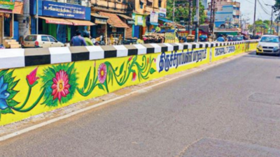 Trichy’s entry points being beautified