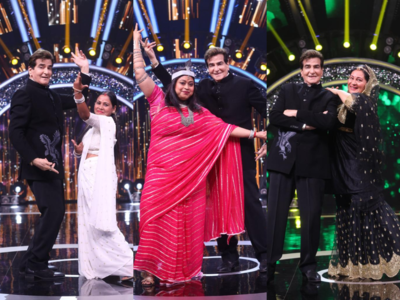 Aditya Narayan, will surprise veteran actor Jeetendra with three actresses on the stage in Indian Idol season 13