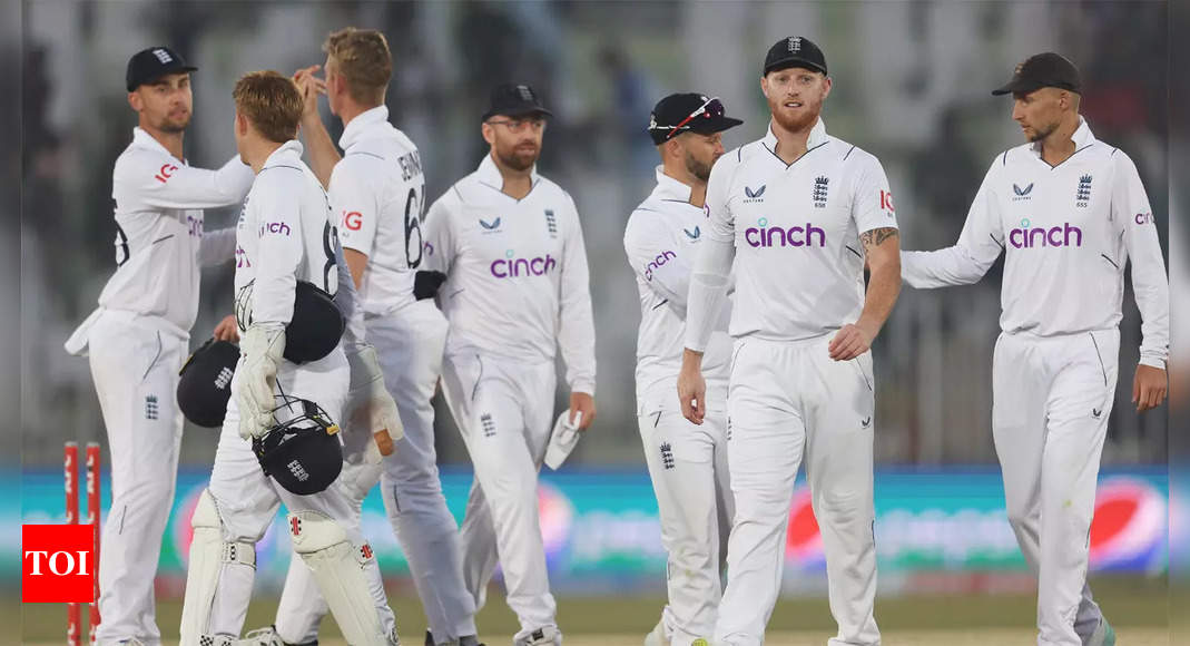 1st Test: England scent victory against Pakistan after bold declaration | Cricket News – Times of India