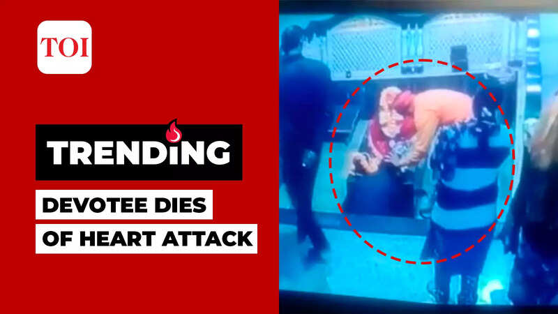 On cam: Devotee sits down to pray at a temple, dies of heart attack