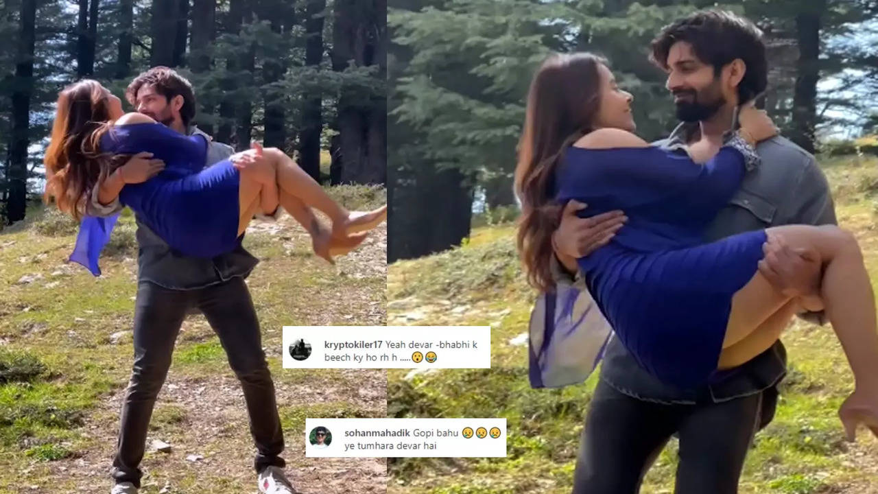 Saath Nibhana Saathiya stars Devoleena Bhattacharjee and Vishal Singh get  trolled for their romantic video: Gopi bahu ye tumhara devar hai | Hindi  Movie News - Bollywood - Times of India