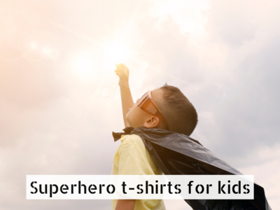 Superhero t-shirts for kids: Top picks (February, 2025)