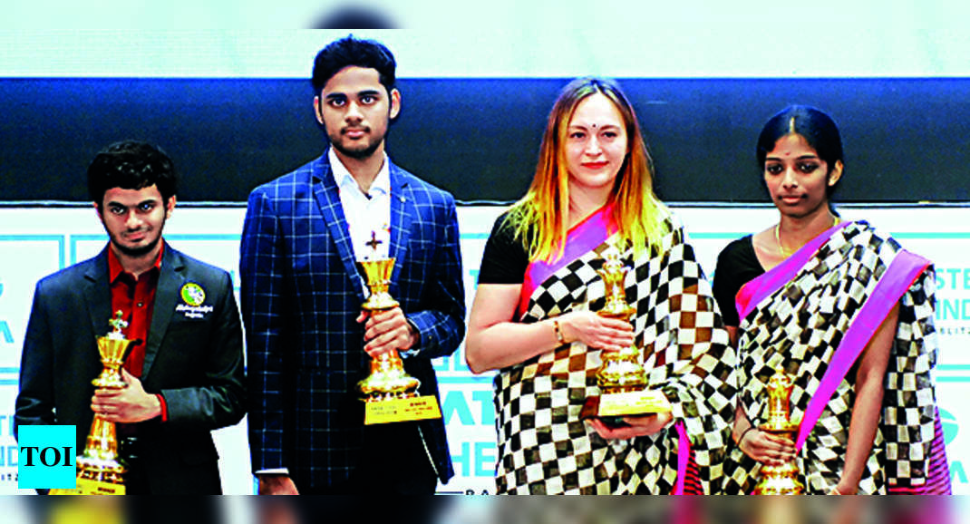 Arjun Erigaisi and Vaishali win Tata Steel Blitz