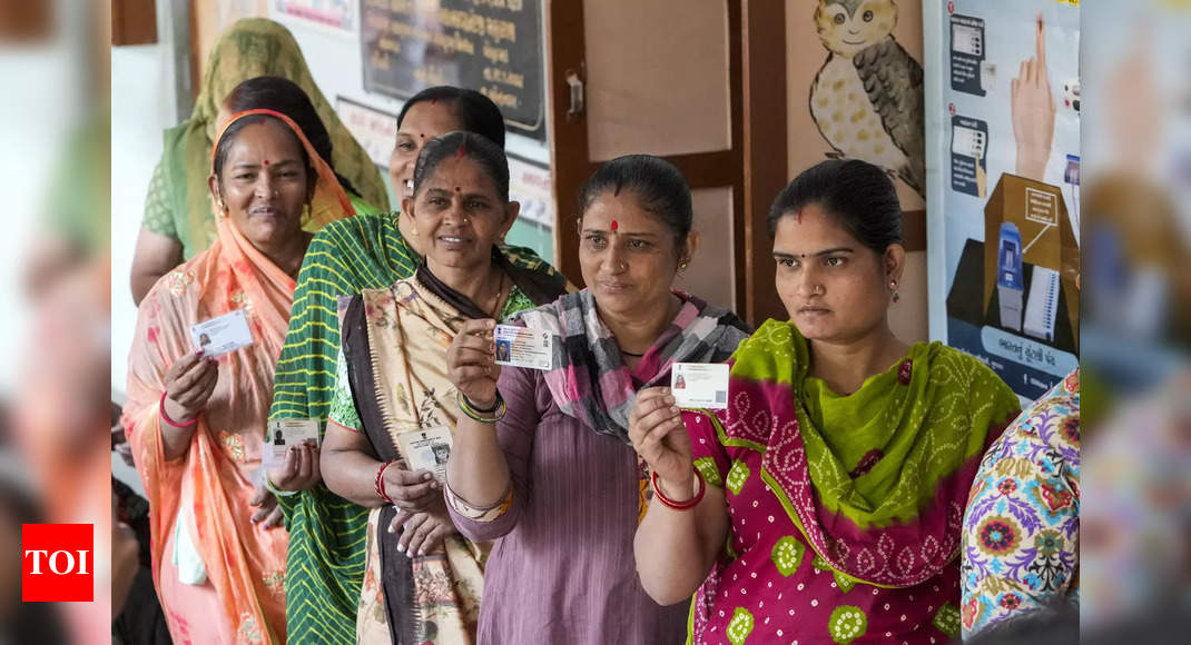 Gujarat Polls 2022 Voting under way for gujarat phase 2 assembly