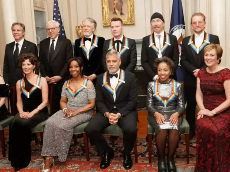 George Clooney, Glads Knight and Amy Grant get felicitated at the 45th Kennedy Center Honors