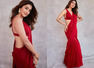 Pooja Hegde's red sari is perfect for brides