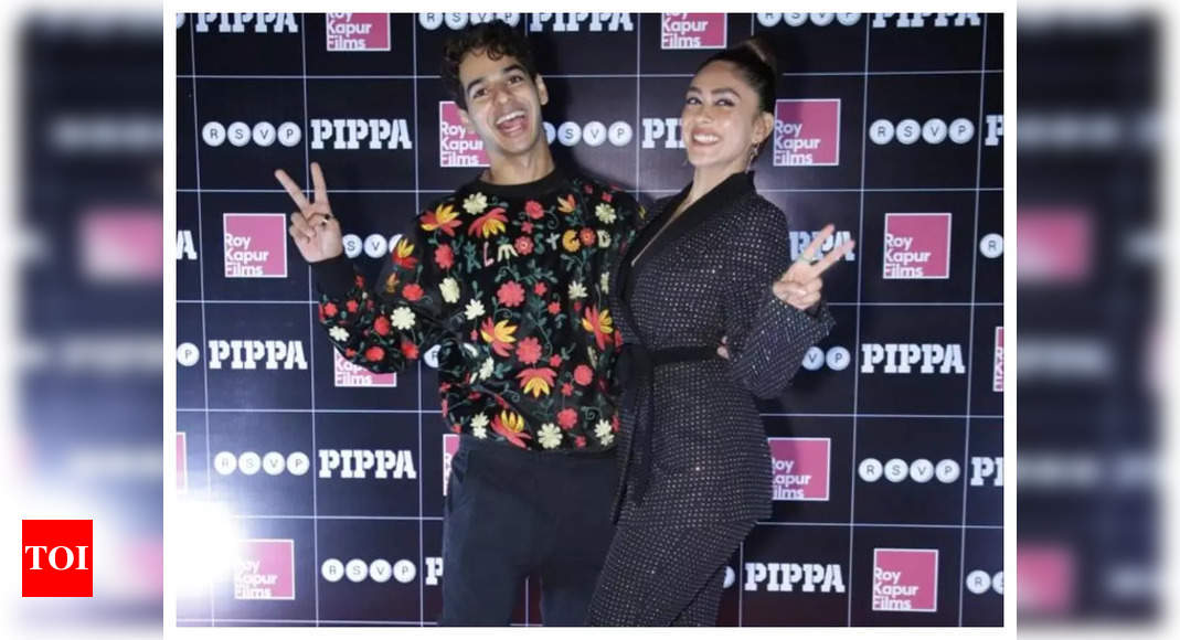 Mrunal Thakur opens up about being criticised for playing Ishaan Khatter’s sister in ‘Pippa’ – Times of India