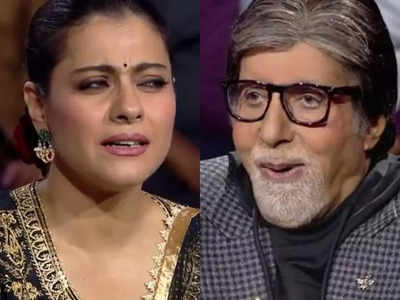 Kaun Banega Crorepati 14: Amitabh Bachchan calls Kajol a 'liar' after she  says she is scared of him - Times of India