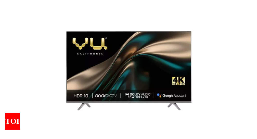 Vu Televisions captures 5% of total TV market share in Q2, 2022 – Times of India