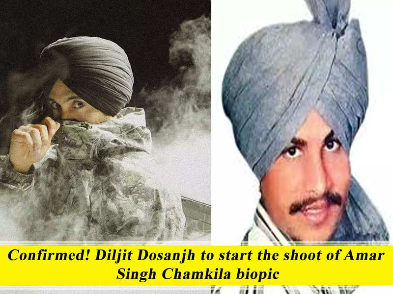 Confirmed! Diljit Dosanjh To Start The Shoot Of Amar Singh Chamkila ...